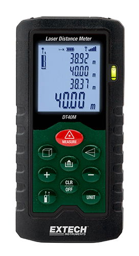 เครื่องวัดระยะเลเซอร์ Extech DT40M Laser Distance Meter